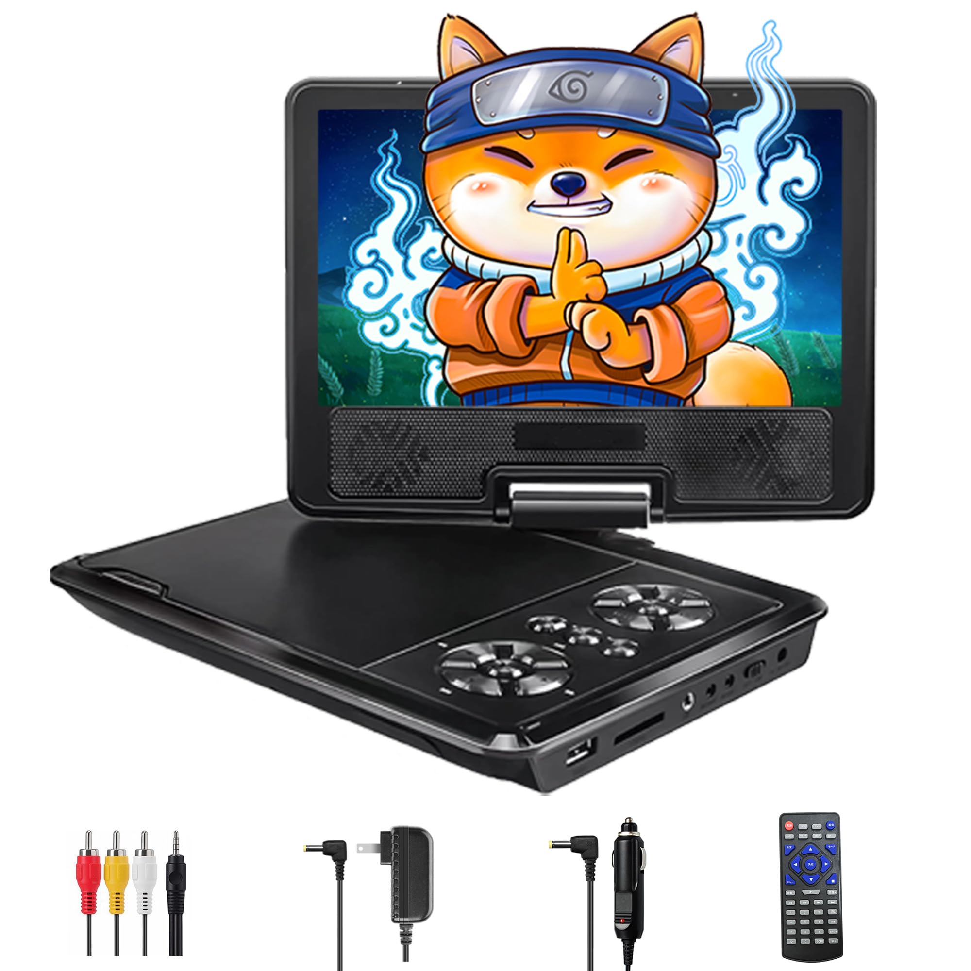 Amazon.co.jp: Surfola ポータブルDVDプレーヤー7.5インチ液晶